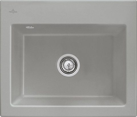 Villeroy & Boch Subway 60 S – vestavný dřez, barva Fossil – pohled 2