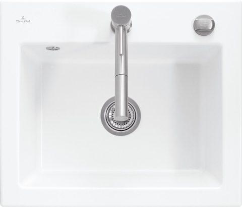 Villeroy & Boch Subway 60 S – vestavný dřez, barva White Alpin – pohled 3