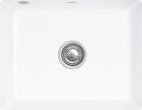 Villeroy & Boch Subway 60 SU – podstavný dřez, barva Stone White – pohled 2