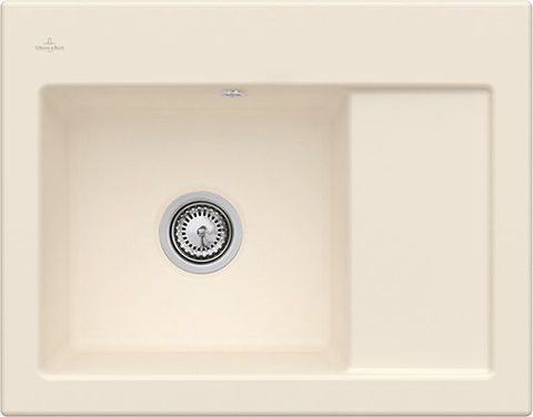 Villeroy & Boch Subway 45 Compact – vestavný dřez, barva Ivory – pohled 2