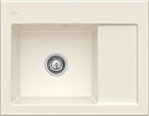 Villeroy & Boch Subway 45 Compact – vestavný dřez, barva Crema – pohled 2