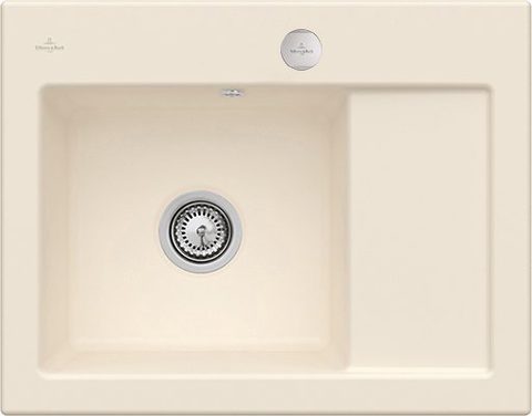 Villeroy & Boch Subway 45 Compact – vestavný dřez, barva Ivory – pohled 3