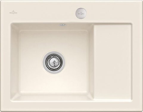 Villeroy & Boch Subway 45 Compact – vestavný dřez, barva Crema – pohled 3