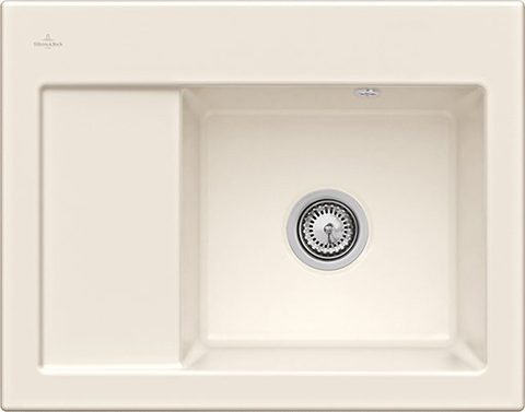 Villeroy & Boch Subway 45 Compact – vestavný dřez, barva Crema – pohled 5