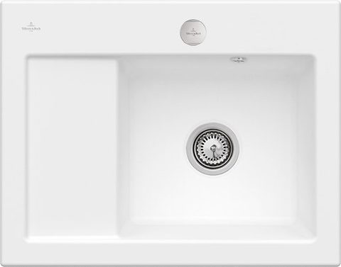 Villeroy & Boch Subway 45 Compact – vestavný dřez, barva Stone White – pohled 7