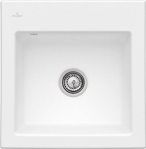 Villeroy & Boch Subway 50 S – vestavný dřez, barva Stone White – pohled 2