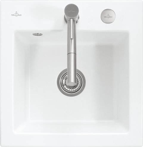Villeroy & Boch Subway 50 S – vestavný dřez, barva White Alpin – pohled 4