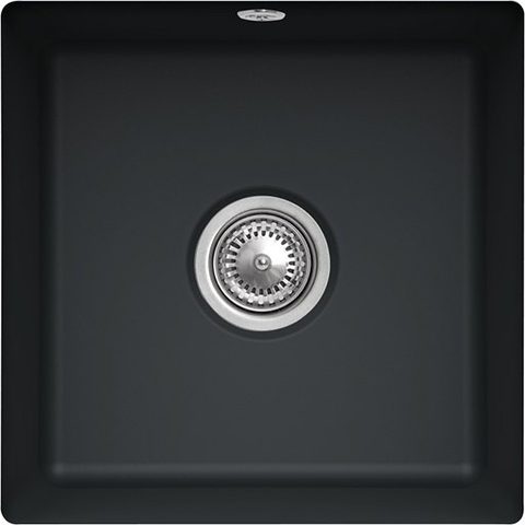 Villeroy & Boch Subway 50 SU – podstavný dřez, barva Pure Black – pohled 2