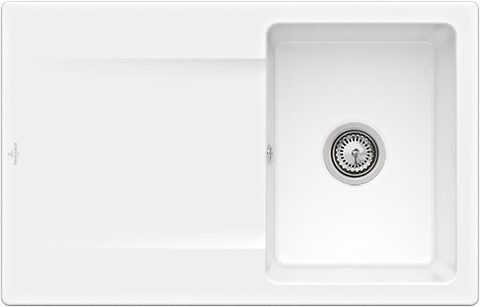 Villeroy & Boch Siluet 45 – vestavný dřez, barva Snow White – pohled 2