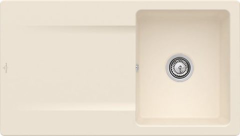 Villeroy & Boch Siluet 50 – vestavný dřez, barva Ivory – pohled 2