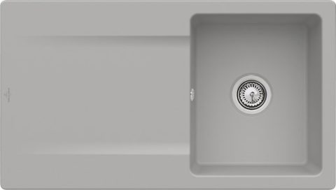 Villeroy & Boch Siluet 50 – vestavný dřez, barva Fossil – pohled 2