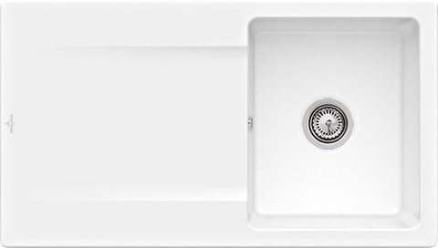 Villeroy & Boch Siluet 50 – vestavný dřez, barva Snow White – pohled 2