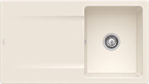 Villeroy & Boch Siluet 50 – vestavný dřez, barva Crema – pohled 2