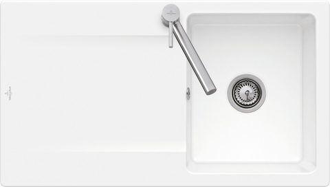 Villeroy & Boch Siluet 50 – vestavný dřez, barva White Alpin – pohled 2