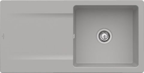 Villeroy & Boch Siluet 60 – vestavný dřez, barva Fossil – pohled 2