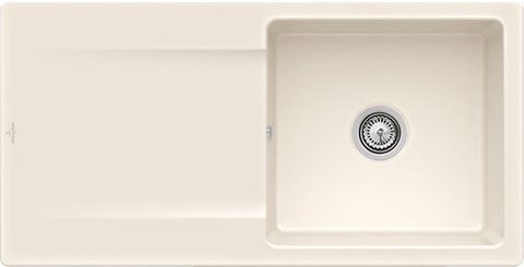 Villeroy & Boch Siluet 60 – vestavný dřez, barva Crema – pohled 2
