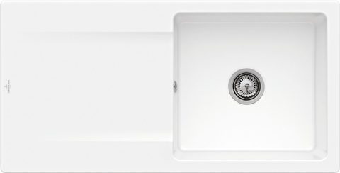 Villeroy & Boch Siluet 60 – vestavný dřez, barva White Alpin – pohled 2