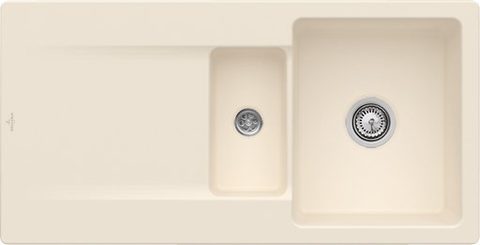 Villeroy & Boch Siluet 60 R – vestavný dřez, barva Ivory – pohled 2
