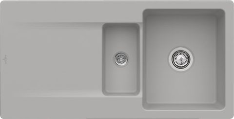 Villeroy & Boch Siluet 60 R – vestavný dřez, barva Fossil – pohled 2