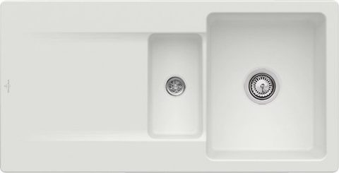 Villeroy & Boch Siluet 60 R – vestavný dřez, barva Steam – pohled 2