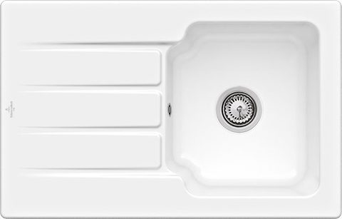 Villeroy & Boch Architectura 45 – vestavný dřez, barva White Alpin – pohled 2