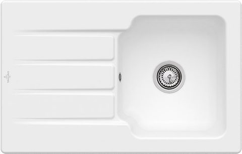 Villeroy & Boch Architectura 45 – vestavný dřez, barva Stone White – pohled 2