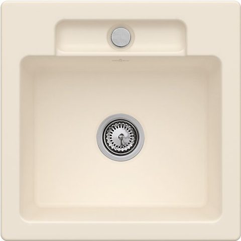 Villeroy & Boch Siluet 50 S – vestavný dřez, barva Ivory – pohled 2