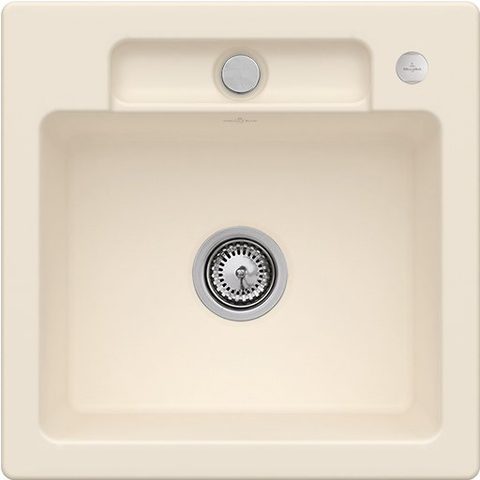 Villeroy & Boch Siluet 50 S – vestavný dřez, barva Ivory – pohled 4