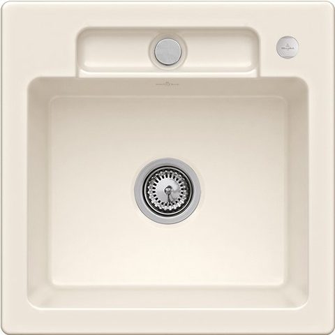 Villeroy & Boch Siluet 50 S – vestavný dřez, barva Crema – pohled 4