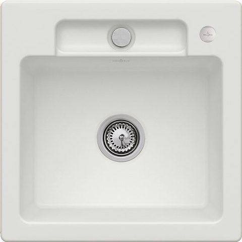 Villeroy & Boch Siluet 50 S – vestavný dřez, barva Steam – pohled 4