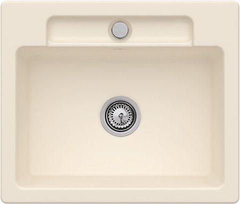 Villeroy & Boch Siluet 60 S – vestavný dřez, barva Ivory – pohled 2