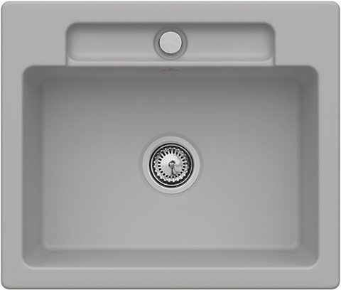 Villeroy & Boch Siluet 60 S – vestavný dřez, barva Fossil – pohled 2