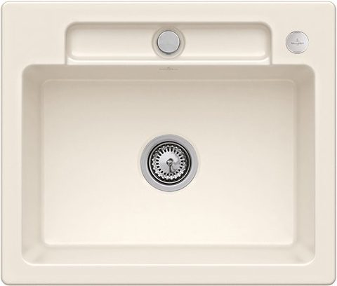 Villeroy & Boch Siluet 60 S – vestavný dřez, barva Crema – pohled 4