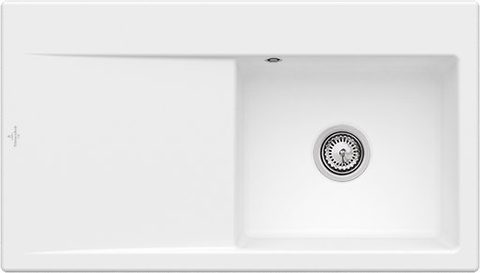 Villeroy & Boch Subway Style 50 – vestavný dřez, barva Stone White – pohled 5