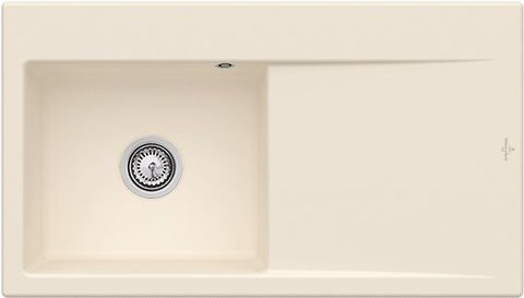 Villeroy & Boch Subway Style 50 – vestavný dřez, barva Ivory – pohled 2