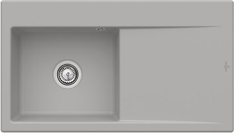 Villeroy & Boch Subway Style 50 – vestavný dřez, barva Fossil – pohled 2