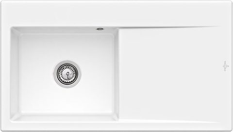 Villeroy & Boch Subway Style 50 – vestavný dřez, barva White Alpin – pohled 2