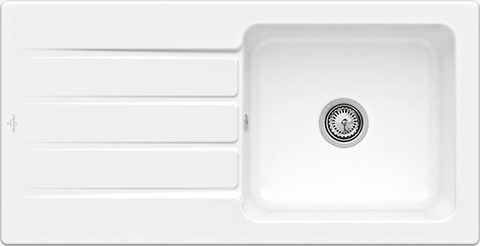 Villeroy & Boch Architectura 60 – vestavný dřez, barva Snow White – pohled 2