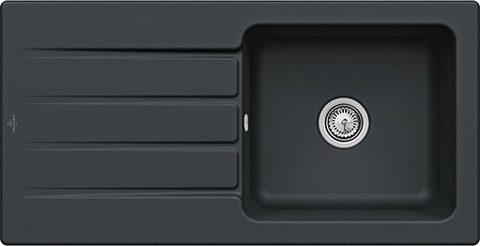 Villeroy & Boch Architectura 60 – vestavný dřez, barva Pure Black