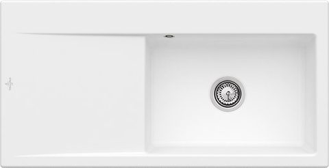 Villeroy & Boch Subway Style 60 – vestavný dřez, barva Stone White – pohled 5