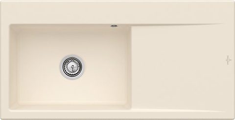 Villeroy & Boch Subway Style 60 – vestavný dřez, barva Ivory – pohled 2
