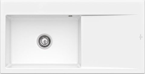 Villeroy & Boch Subway Style 60 – vestavný dřez, barva White Alpin – pohled 2