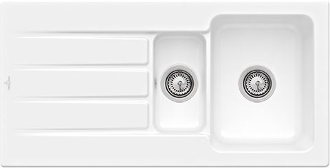 Villeroy & Boch Architectura 60 XR – vestavný dřez, barva White Alpin – pohled 2