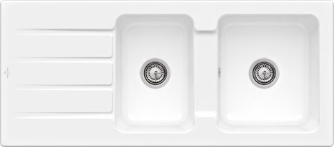 Villeroy & Boch Architectura 80 – vestavný dřez, barva Snow White – pohled 2
