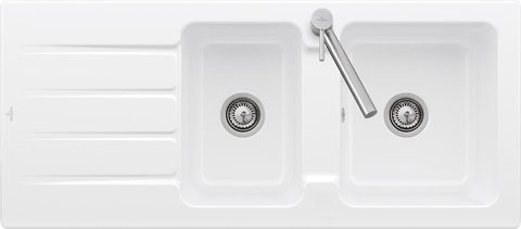 Villeroy & Boch Architectura 80 – vestavný dřez, barva White Alpin – pohled 2