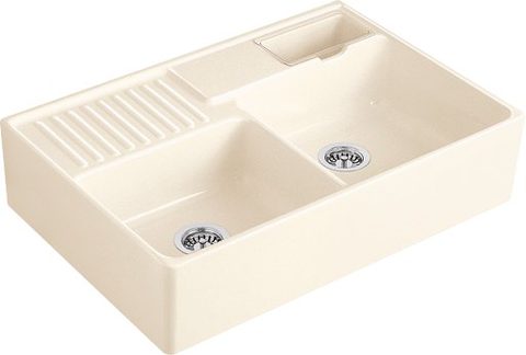 Villeroy & Boch Modulový dvoudřez – dvoudřez, barva Crema – pohled 2