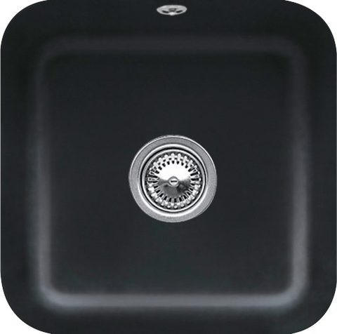 Villeroy & Boch Cisterna 50 – podstavný dřez, barva Pure Black – pohled 2
