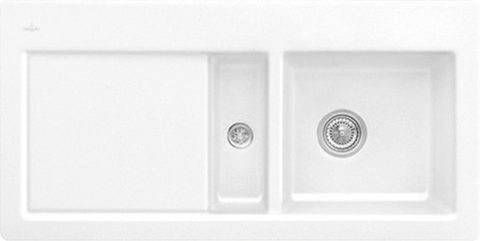 Villeroy & Boch Subway 60 – vestavný dřez, barva Snow White – pohled 6