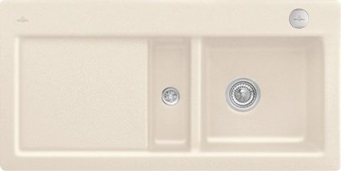 Villeroy & Boch Subway 60 – vestavný dřez, barva Ivory – pohled 8