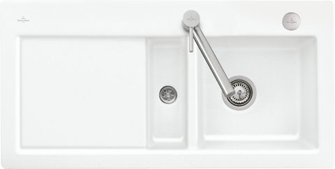 Villeroy & Boch Subway 60 – vestavný dřez, barva White Alpin – pohled 8
